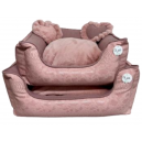 Classic Bed Soft Snake Pink