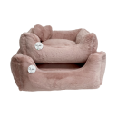 Peluche bed soft Pink Misura 2
