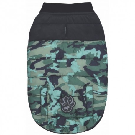 Cappotto Impermeabile Summit Stretch Vest Green Camo