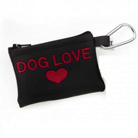 MICHI Portasacchetti Dog Love Red