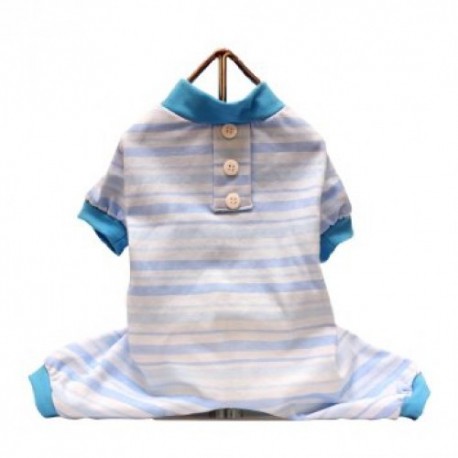 Candy Stripe PJ Blue