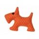 GIOCO CAGNOLINO ARANCIONE TOY ORANGE DOG
