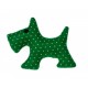 GIOCO CAGNOLINO VERDE TOY GREEN DOG