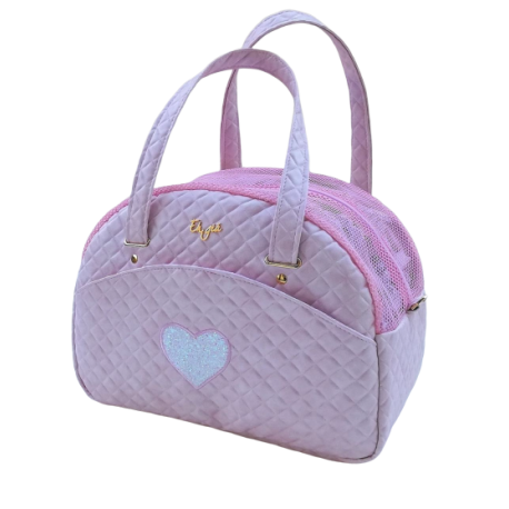 Teo pink cuty bag+ heart