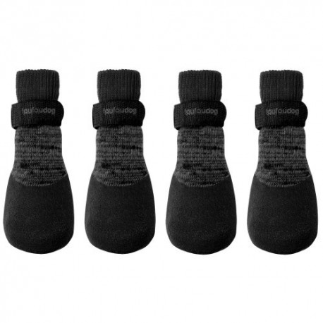 Heritage Rubber Dipped Socks Black tg S