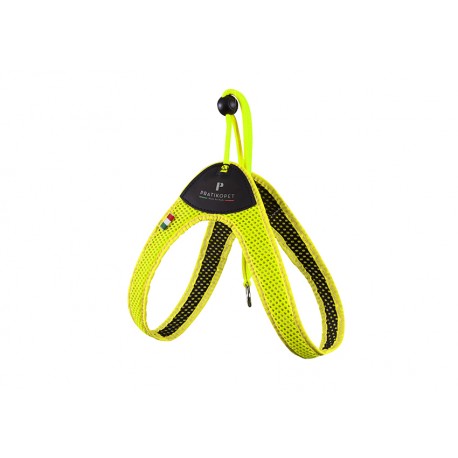 Pettorina Rete Laccio Giallo Fluo