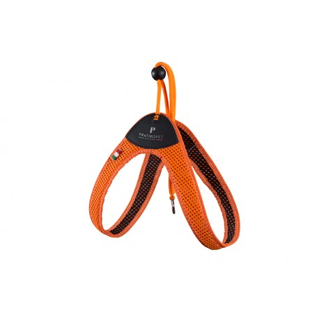 Pettorina Rete Laccio Arancio Fluo