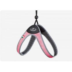 Pettorina Rete Laccio Rosa Pastello