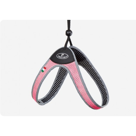 Pettorina Rete Laccio Rosa Pastello