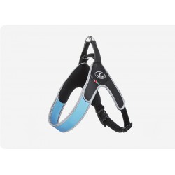 Pettorina Easy Way Regolabile Azzurro Bordo reflex