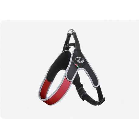 Pettorina Easy Way Regolabile Rosso Bordo reflex