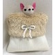 Wool & long fur sleeping bag