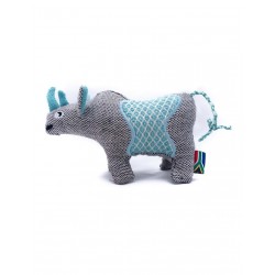 Rinoceronte Nero Wwf In Materiale Riciclato