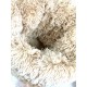 Precius Wool&Long Fur Sleeping Bed pom pom Avorio