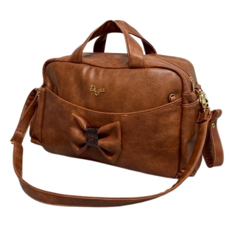 Nursery bag for stroller- Rectangular Bruno Tan