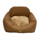 Car Bed-Lower Backrest Square Caramello+camel