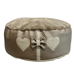 Pouf J.taupe+ Taupe