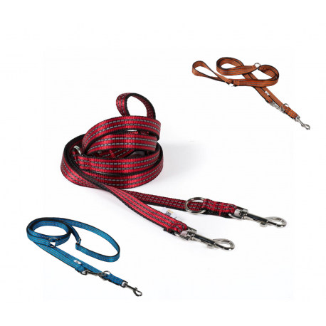 Guinzaglio da addestramento reflect con inserti catarifrangenti