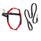 Halti Harness - Halti Front Control Harness Black/Red