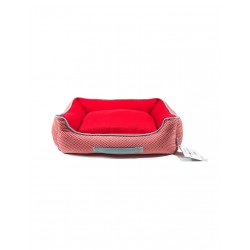 Sofa wwf in plastica riciclata rosso