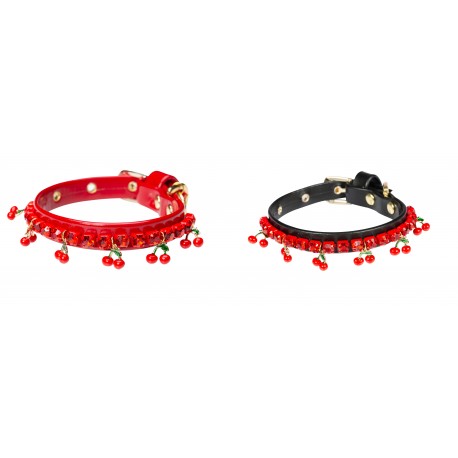 Collare Cherry Rojo