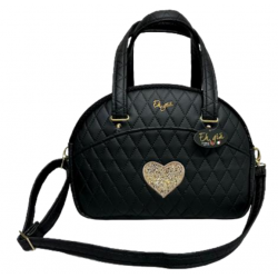 Cuty Bag Square Black + Gold