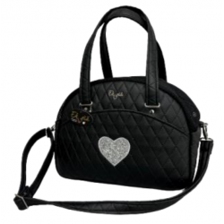 Cuty Bag Square Black + Silver