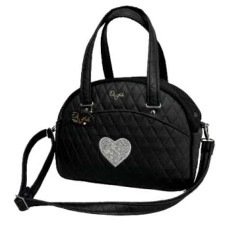 Cuty Bag Square Black + Silver