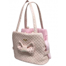 Fair Bag+cotton or eco fur Teo pink