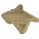 Blankets+rouches Crema+ Gold Knot