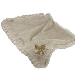 Blankets+rouches Panna + Gold Knot