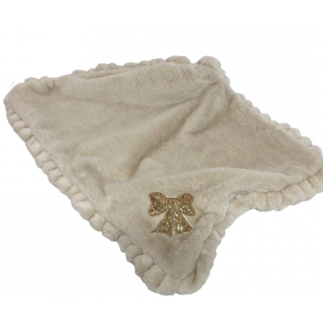 Blankets+rouches Panna + Gold Knot