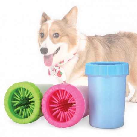 Pulitore zampe per cani e gatti (colori assortiti)