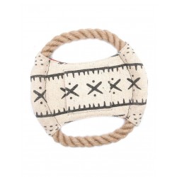 Frisbee In Juta E Cotone Con Tasca Portasnack