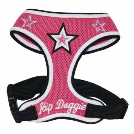 PINK SUPER STAR MESH HARNESS VEST