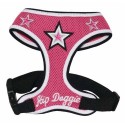PINK SUPER STAR MESH HARNESS VEST