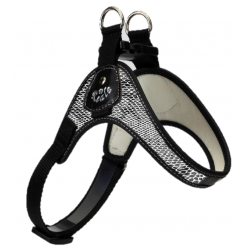 Pettorina V Pitone Grigio personalizzabile