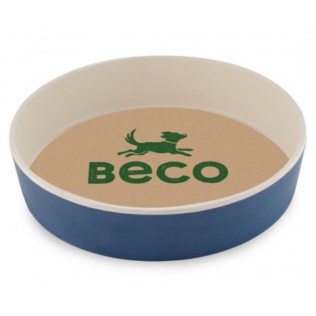 Ciotola per gatti in bambù Midnight Blue