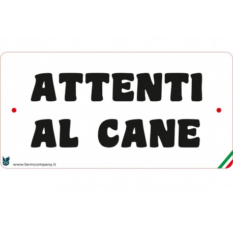 Cartello Attenti Al Cane In Forex - Classico
