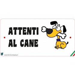 Cartello Attenti Al Cane In Forex - Umoristico