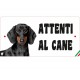 Cartello Attenti Al Cane In Forex - Bassotto