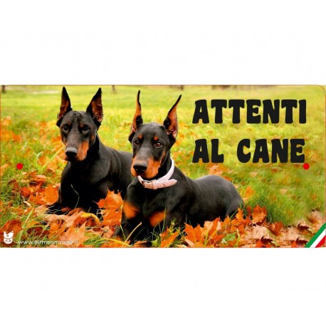 Cartello Attenti Al Cane In Forex - Fotografico 5