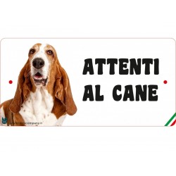 Cartello Attenti Al Cane In Forex - Bassethound