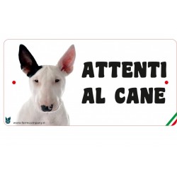 Cartello Attenti Al Cane In Forex - Bull Terrier