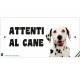 Cartello Attenti Al Cane In Forex - Dalmata
