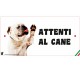 Cartello Attenti Al Cane In Forex - Bulldog Inglese
