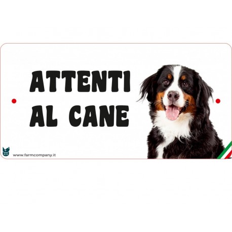 Cartello Attenti Al Cane In Forex - Bovaro del Bernese