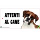 Cartello Attenti Al Cane In Forex - Boxer