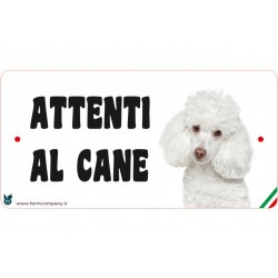 Cartello Attenti Al Cane In Forex - Barboncino