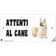 Cartello Attenti Al Cane In Forex - Akita Inu